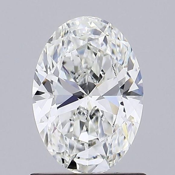 IGI Certified Oval 1.00ct F VVS2 EX EX None Lab Grown Diamond - Picture 1 of 3